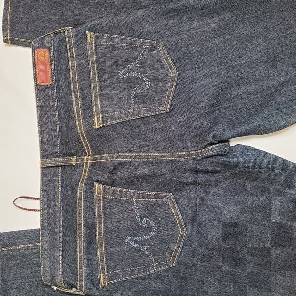 Adriano Goldschmied sz 30R the silt cigarette leg Skinny Jeans ankle length dark - Picture 5 of 12